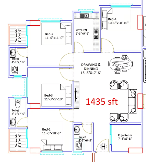 Ongoing Flat